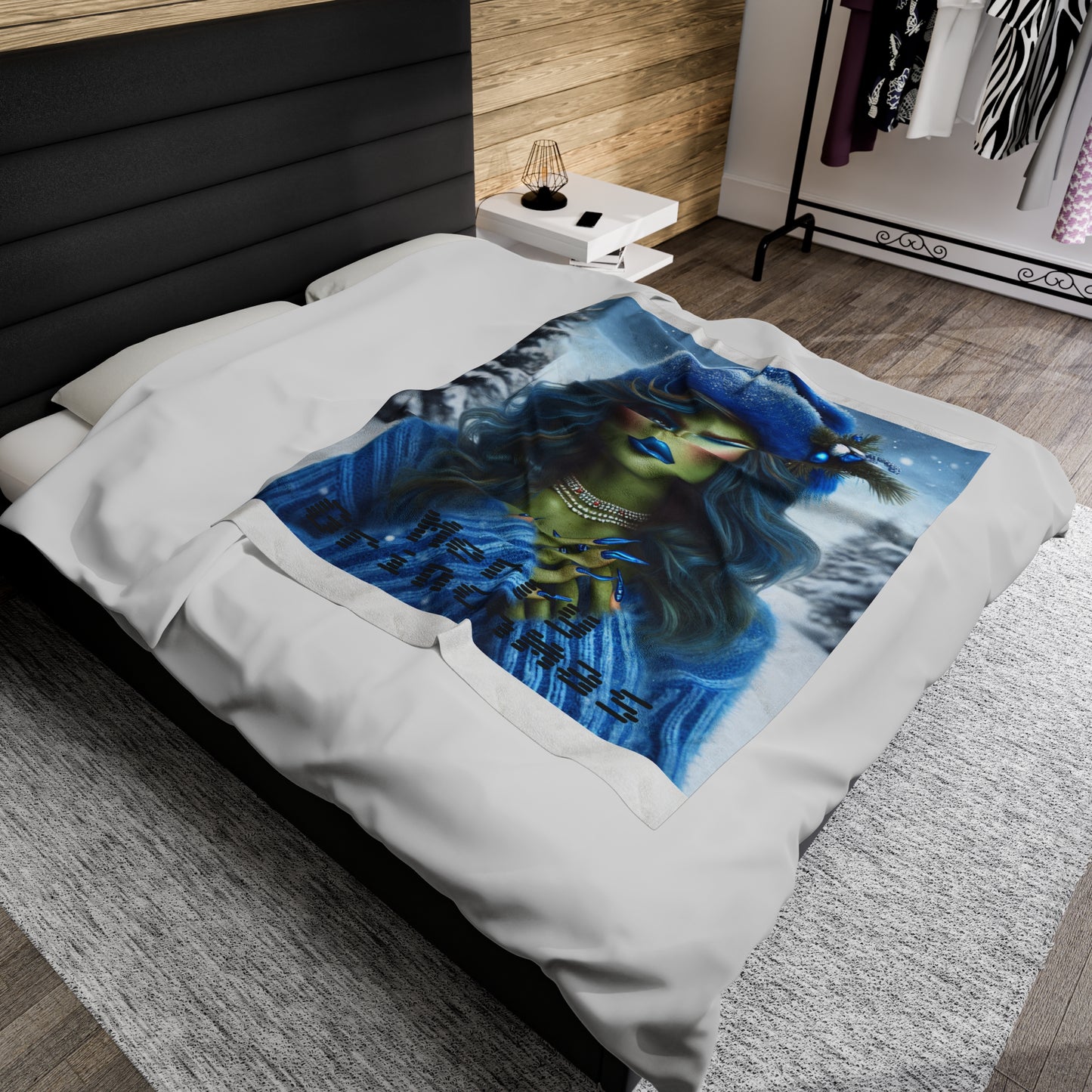 Merry Giving Fearless Plush Blanket - Cozy Christmas Home Decor