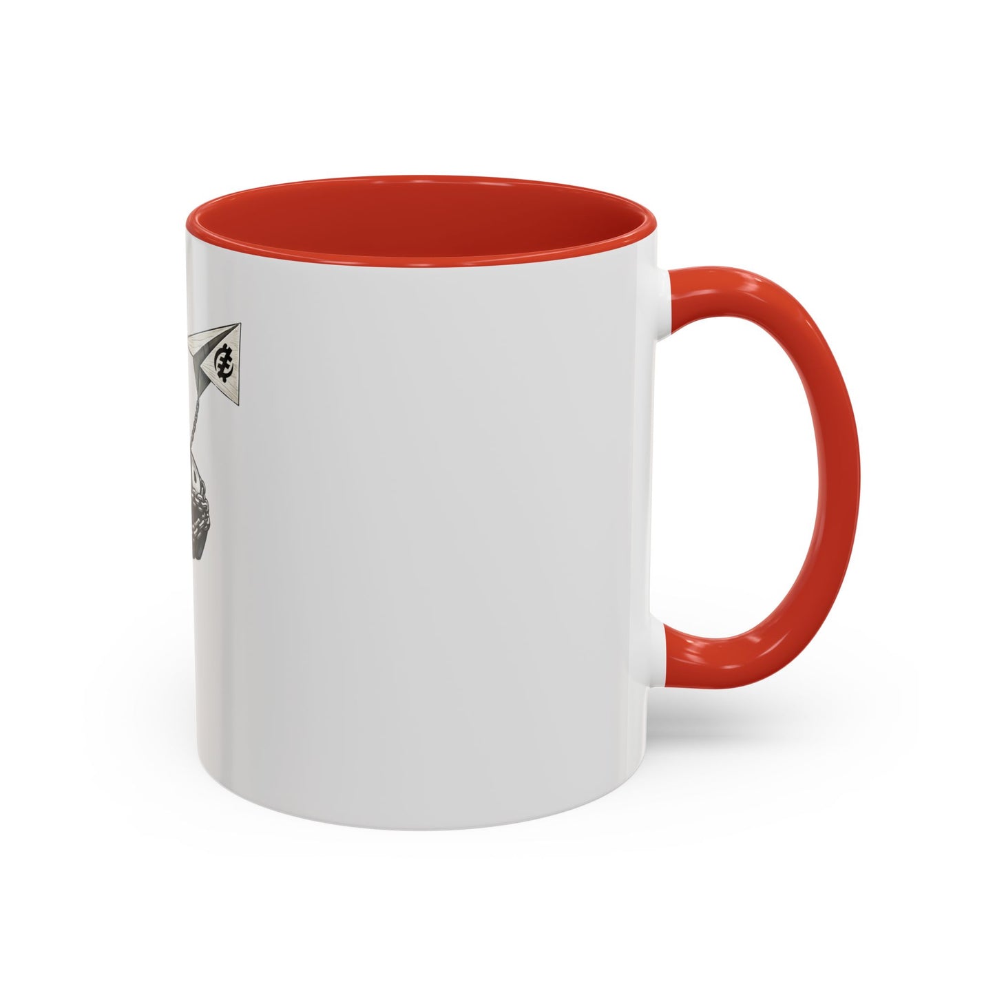 Anchor & Chain Coffee Mug — Nautical 'Fear' Design Accent Mug
