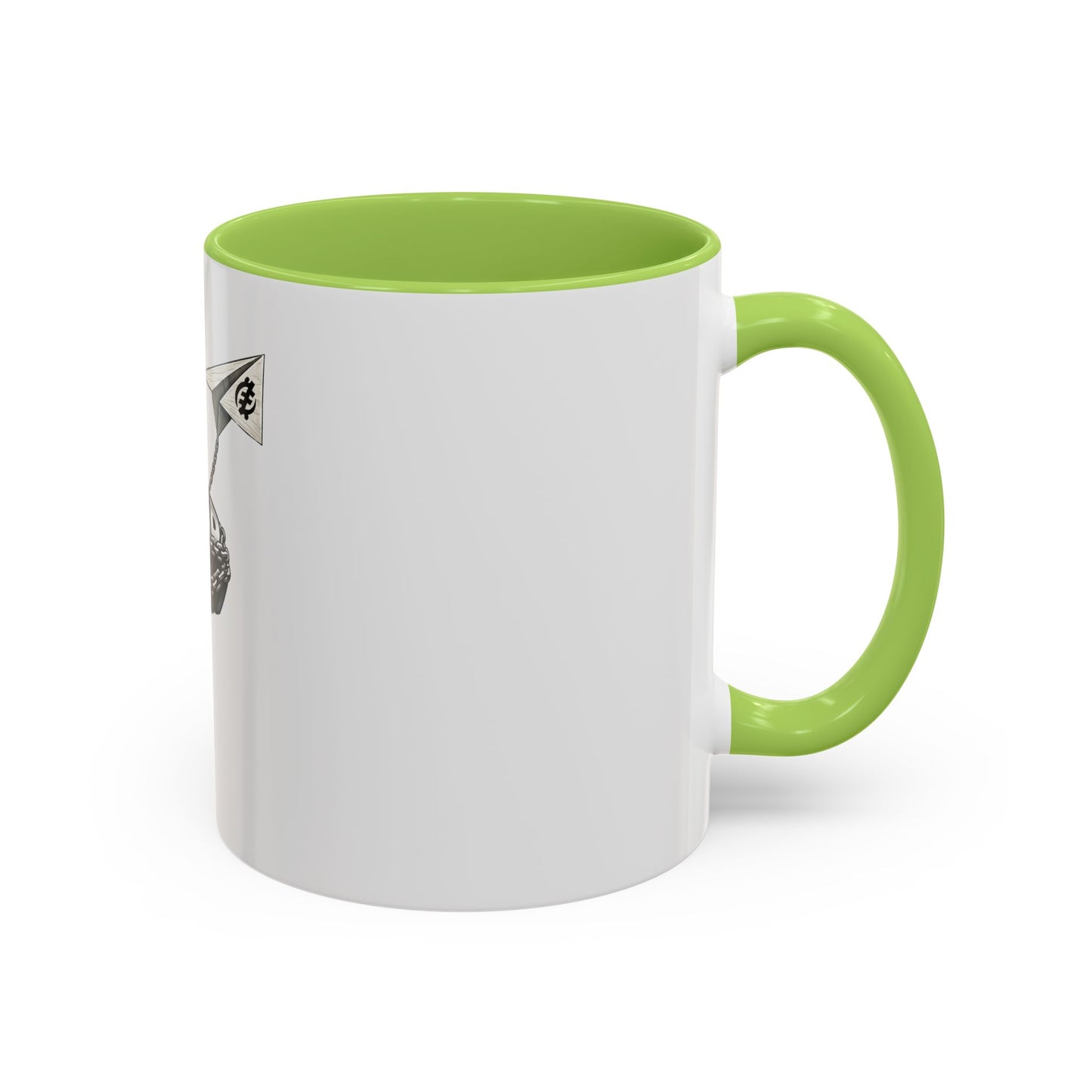 Anchor & Chain Coffee Mug — Nautical 'Fear' Design Accent Mug