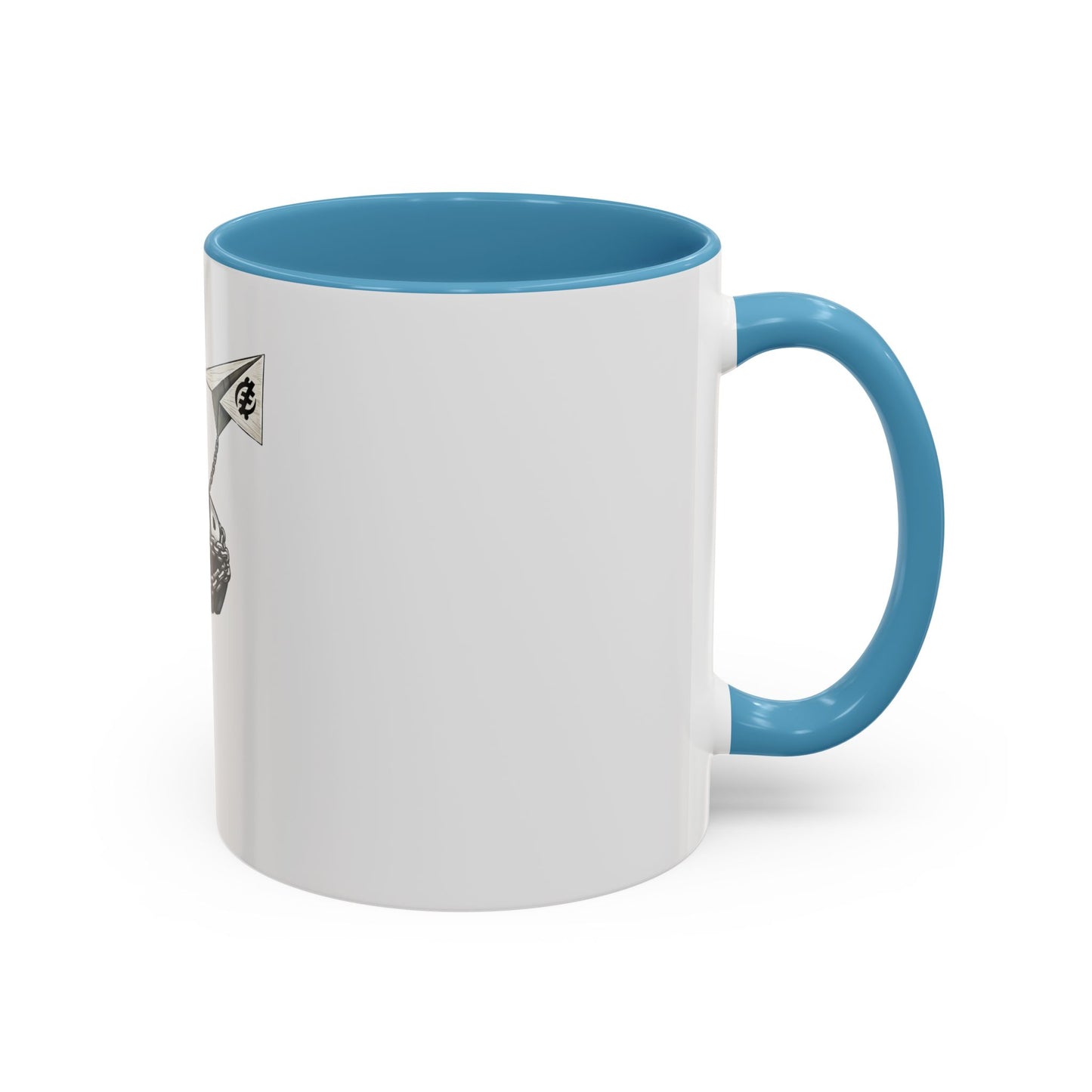 Anchor & Chain Coffee Mug — Nautical 'Fear' Design Accent Mug