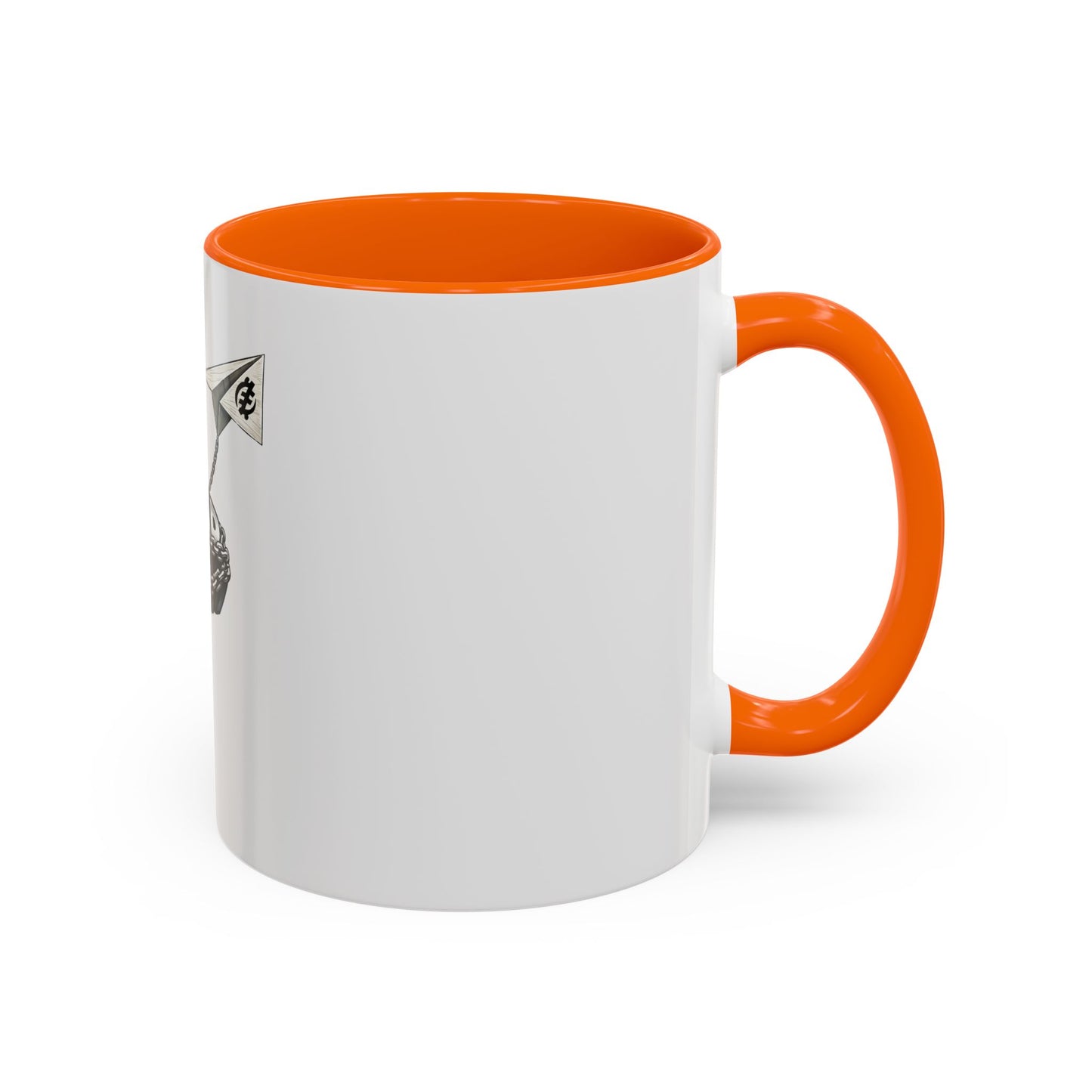 Anchor & Chain Coffee Mug — Nautical 'Fear' Design Accent Mug