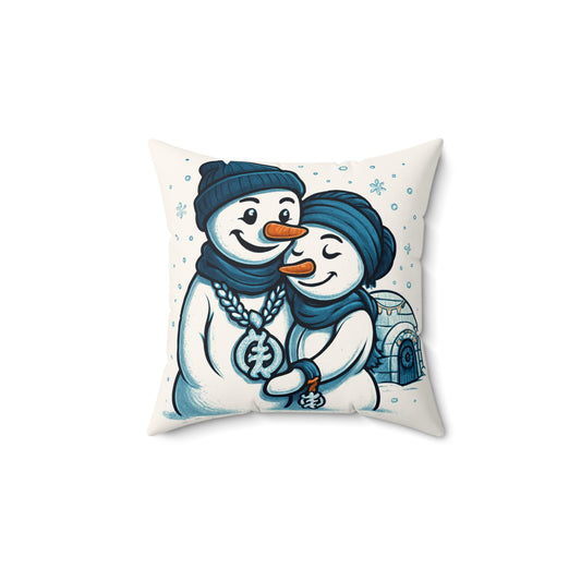 Winter Themed Decorative Pillow