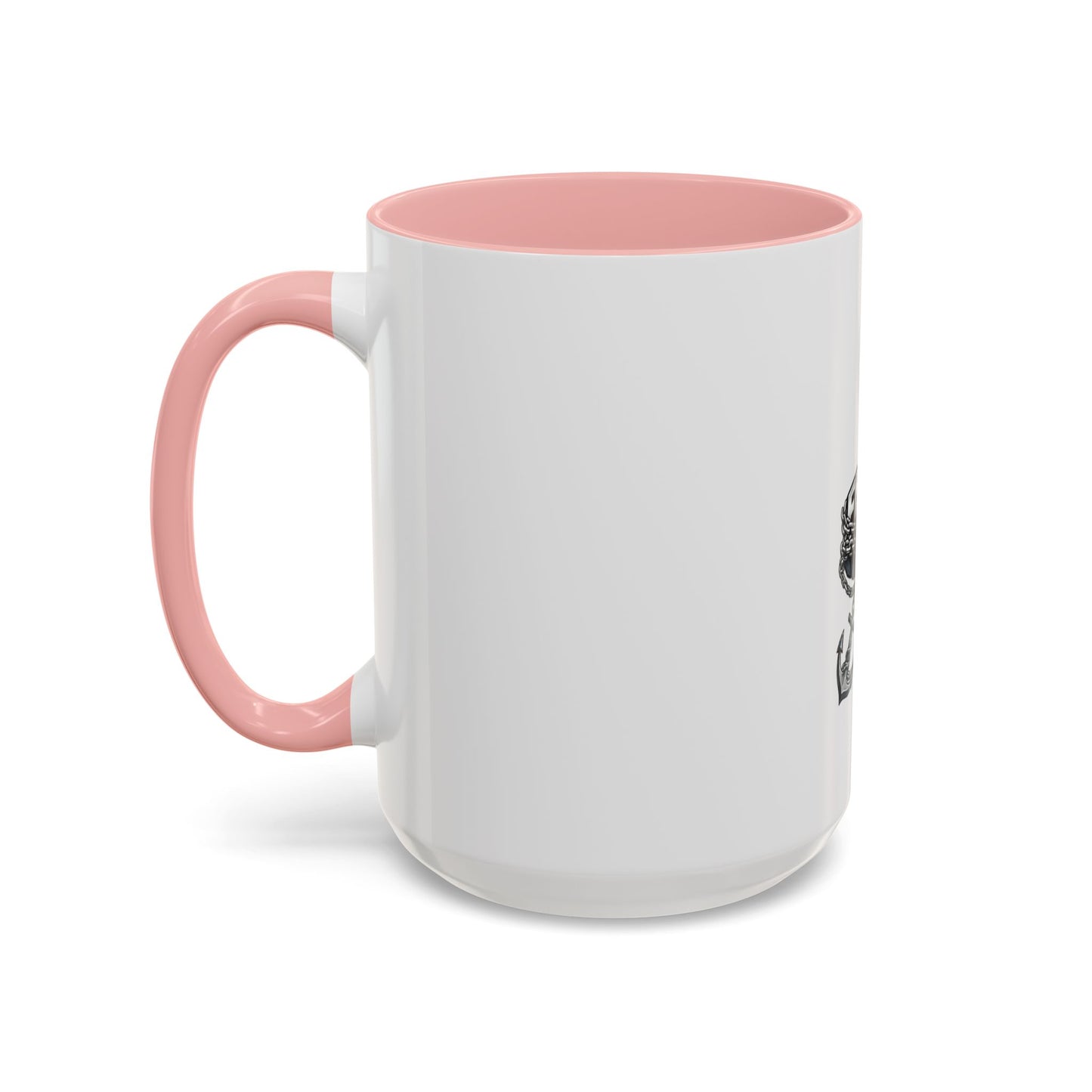 Anchor & Chain Coffee Mug — Nautical 'Fear' Design Accent Mug