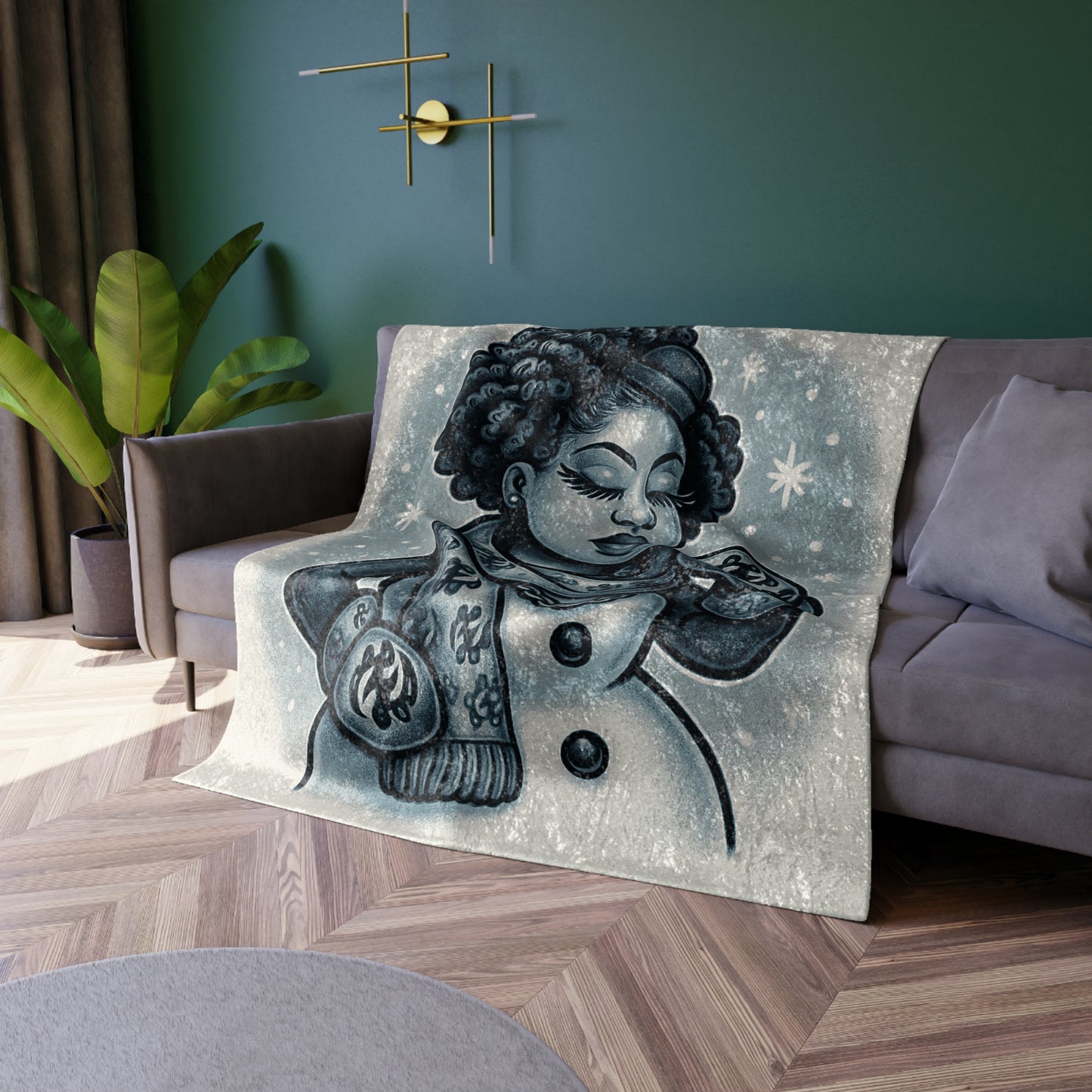 Crushed Velvet Blanket