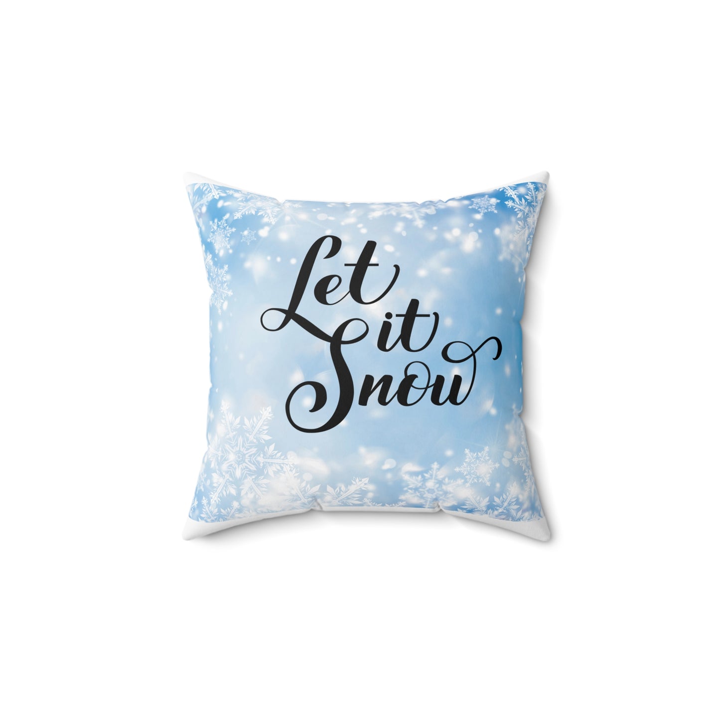 Winter Themed Decorative Pillow