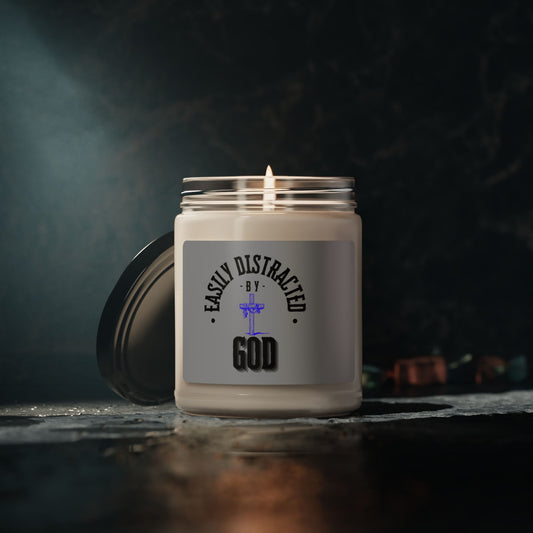 Distracted Scented Soy Candle, 9oz