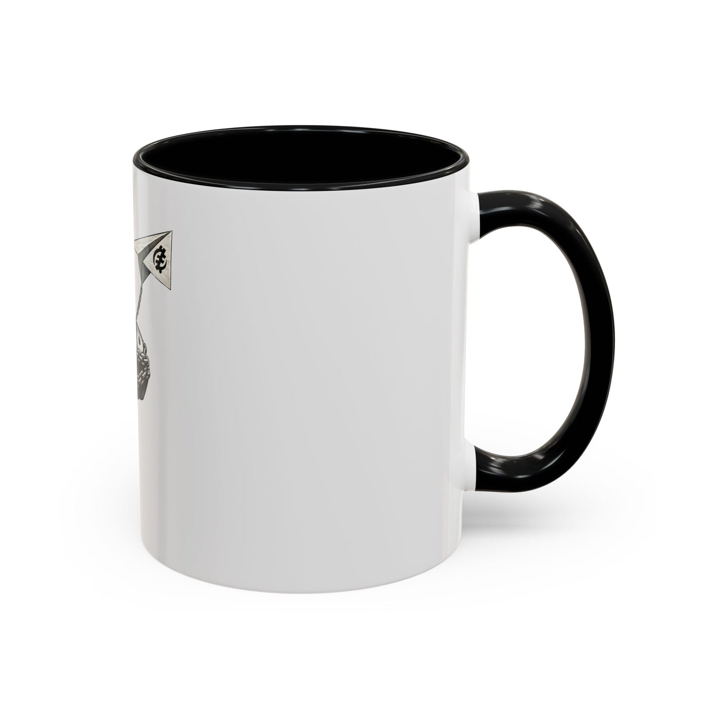 Anchor & Chain Coffee Mug — Nautical 'Fear' Design Accent Mug