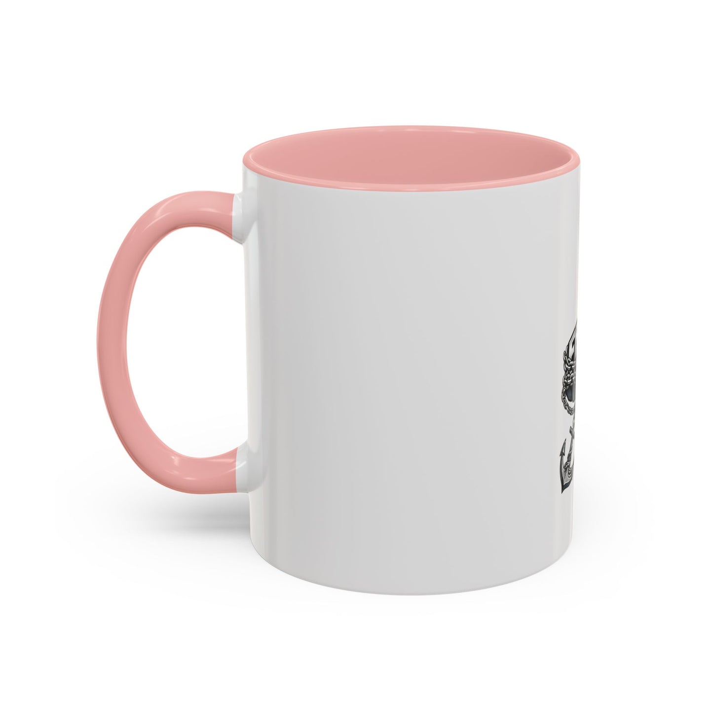 Anchor & Chain Coffee Mug — Nautical 'Fear' Design Accent Mug