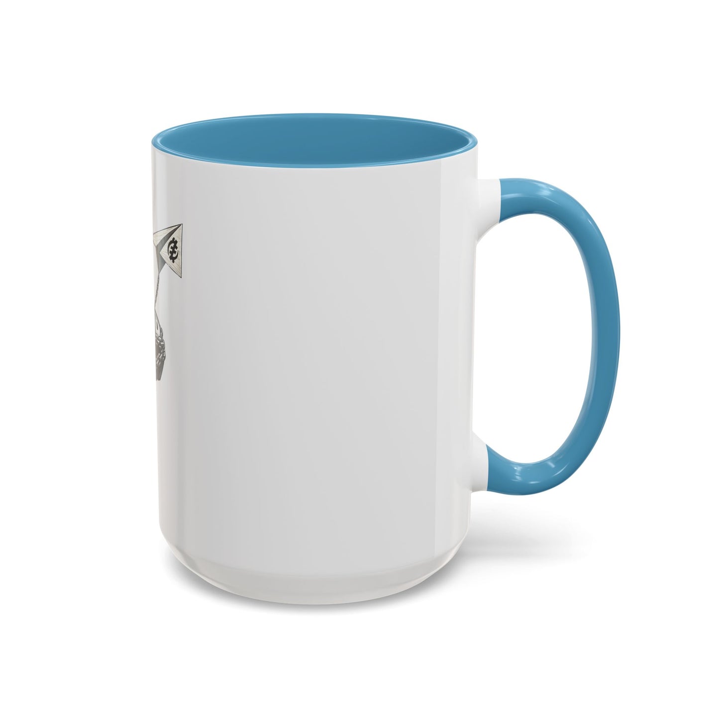 Anchor & Chain Coffee Mug — Nautical 'Fear' Design Accent Mug