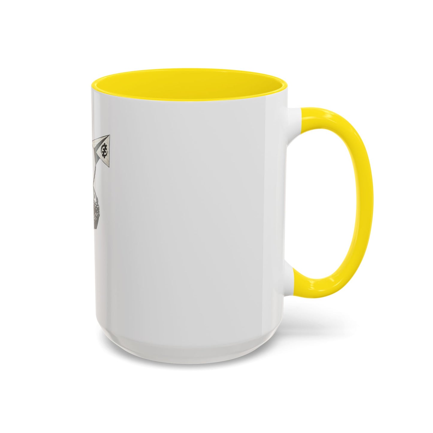 Anchor & Chain Coffee Mug — Nautical 'Fear' Design Accent Mug