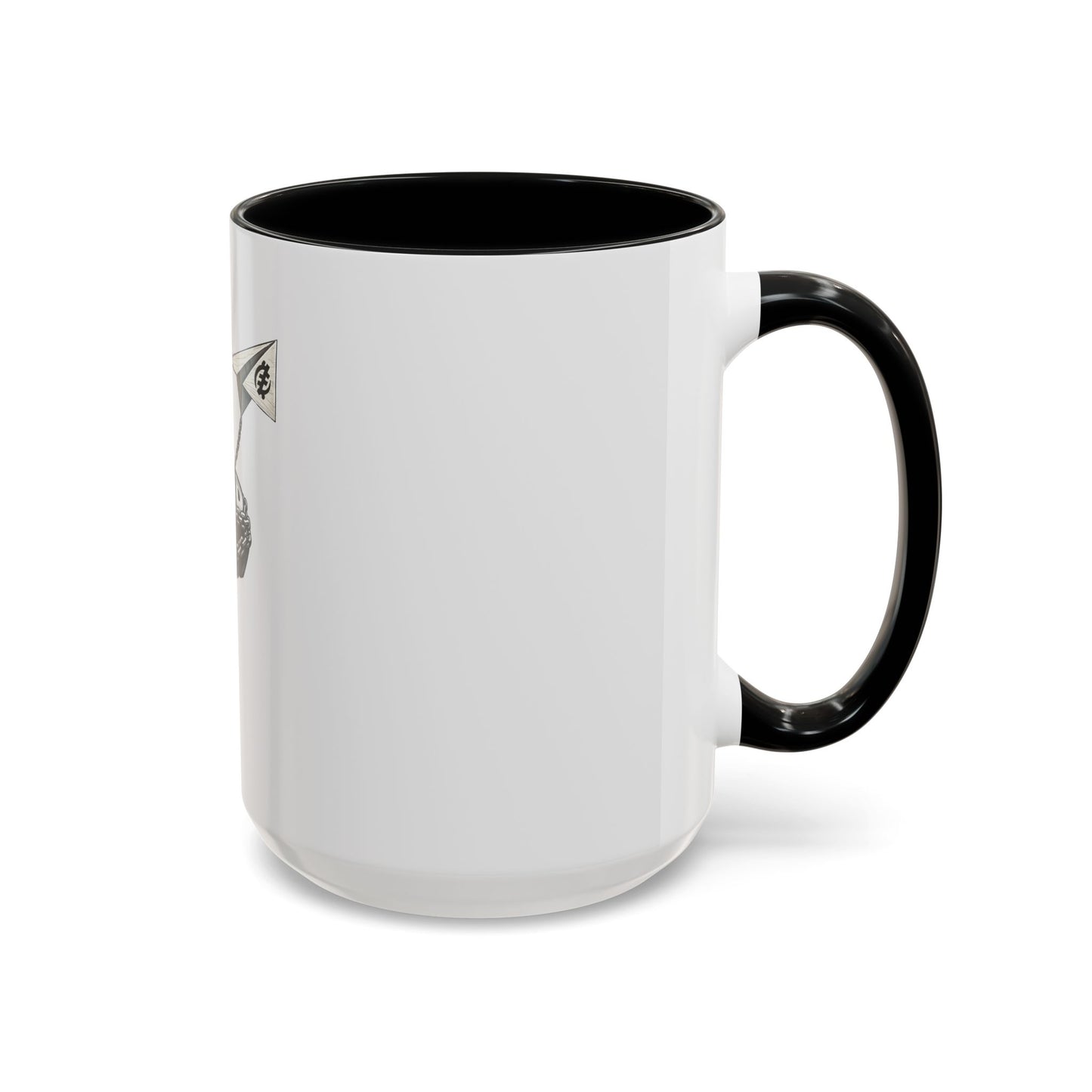 Anchor & Chain Coffee Mug — Nautical 'Fear' Design Accent Mug