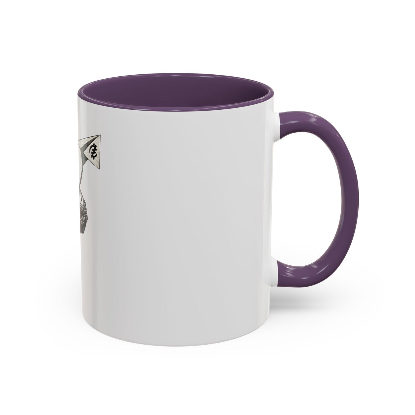 Anchor & Chain Coffee Mug — Nautical 'Fear' Design Accent Mug